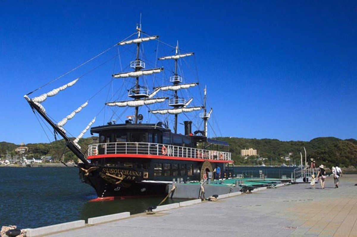 日本開港歷史的下田港「培里提督的黑船」